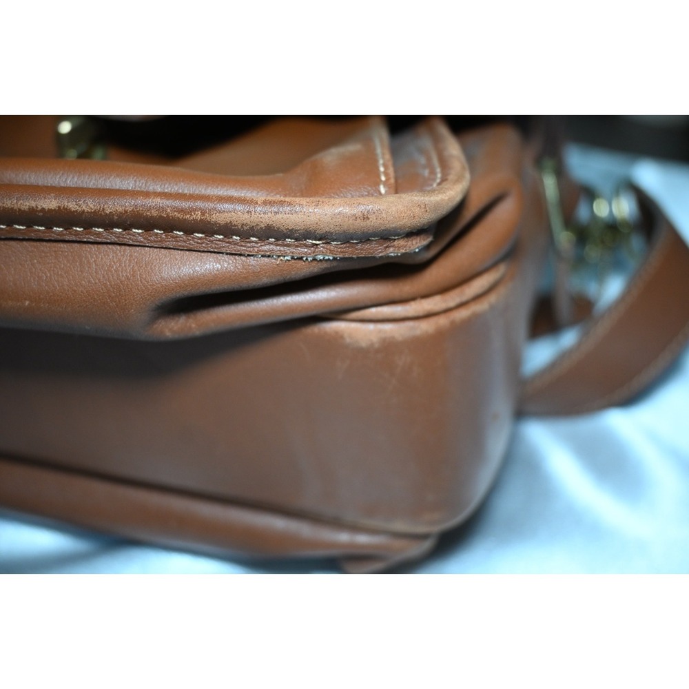 Vintage Coach 2005 Leather Briefcase Messenger Bag Brown 0502 USA - Picture 13 of 16